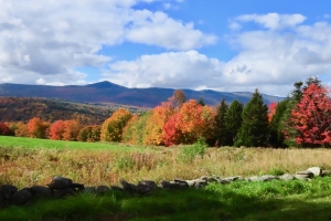 haytstack in fall