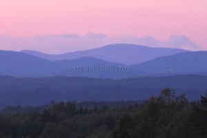 mountain sunset