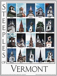 VT1~Steeples-of-Vermont-Posters