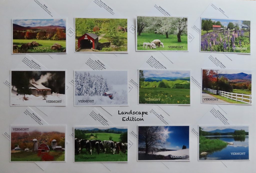 nicki steel landscapes postcards